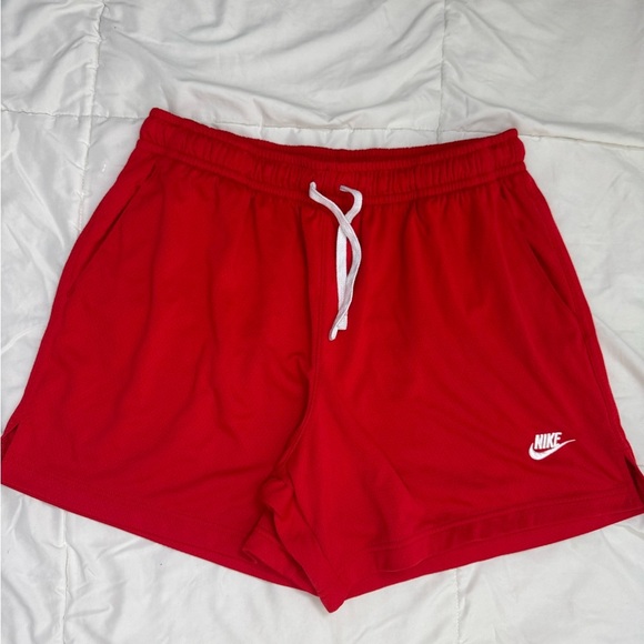 Nike Red Athletic Shorts - Picture 1 of 8
